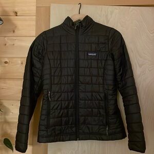 Black Patagonia Nano Puff black S